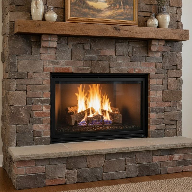 Benefits Of Brick And Stone Gas Fireplaces For Modern Homes