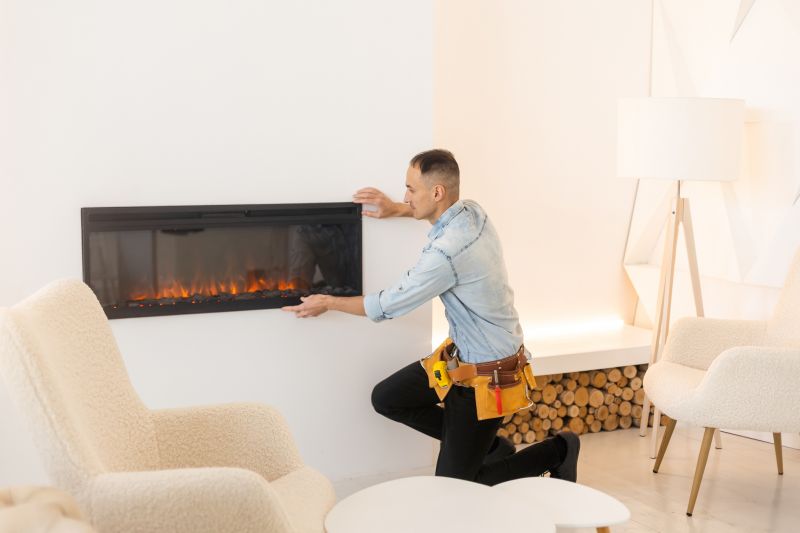 Fireplace Installation in Summer