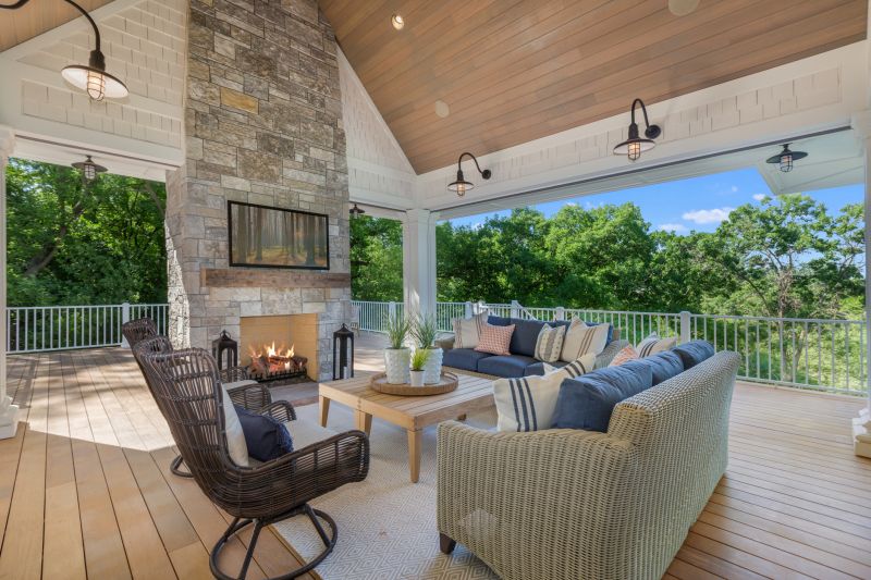 Outdoor Fireplace Features